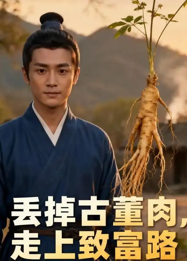 《丢掉古董肉，走上致富路（45集）（夸克网盘）》短剧封面
