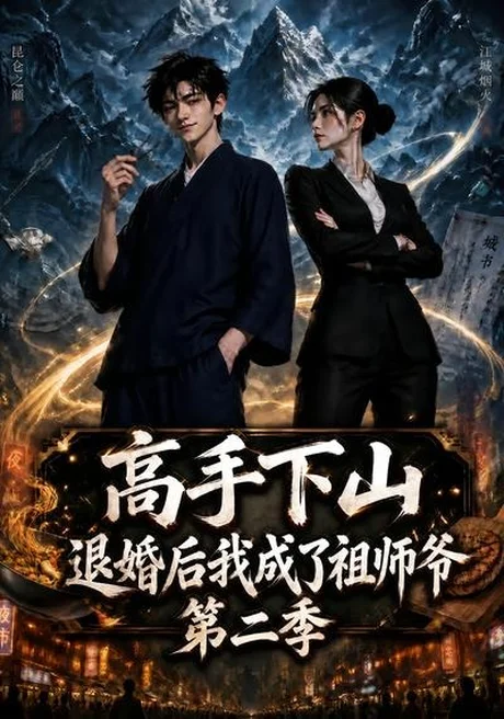 《高手下山退婚后我成了祖师爷第二季（148集）（夸克网盘）》短剧封面