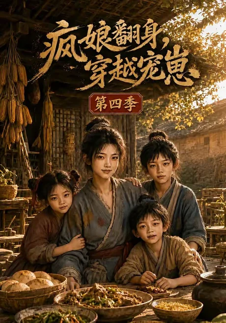 《疯娘翻身，穿越宠崽第四季（146集）（夸克网盘）》短剧封面
