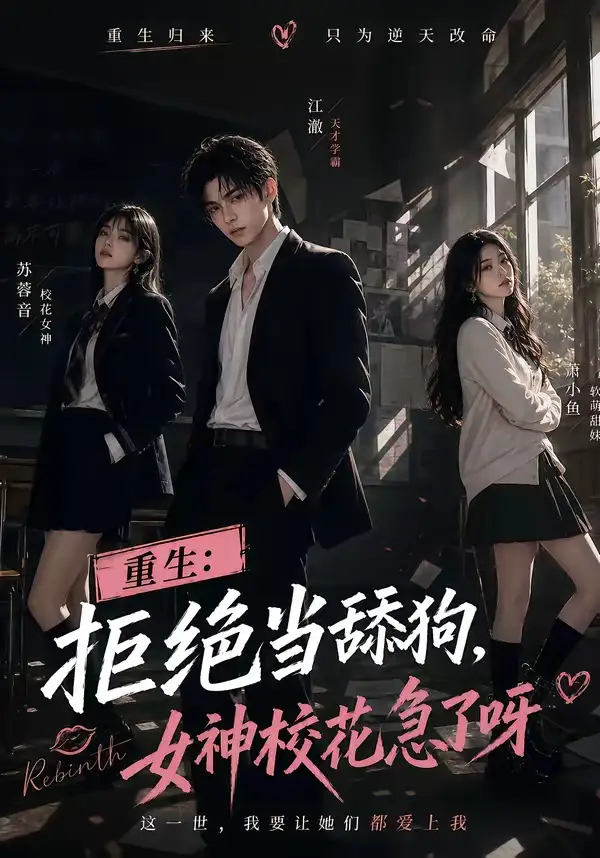 《重生：拒绝当舔狗，女神校花急了呀（98集）》短剧封面