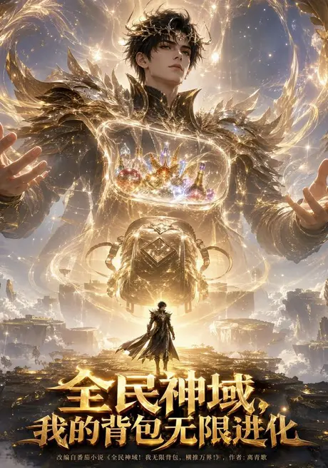 《全民神域，我的背包无限（54集）AI短剧（夸克网盘）》短剧封面