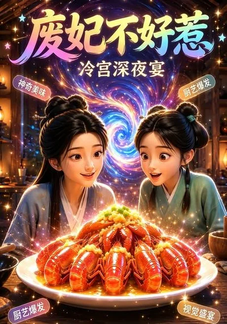 《废妃不好惹,冷宫深夜宴(26集)AI短剧 (2026)》短剧封面