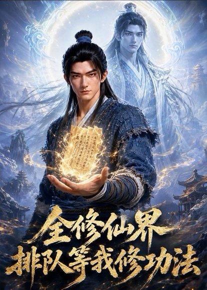 全修仙界排队等我修功法（65集）AI短剧（百度网盘）封面