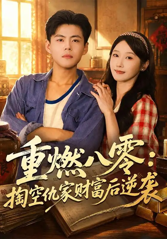 《重燃八零：掏空仇家财富后逆袭（71集）郭建清＆刘雪莹（1080P）（夸克网盘）》短剧封面
