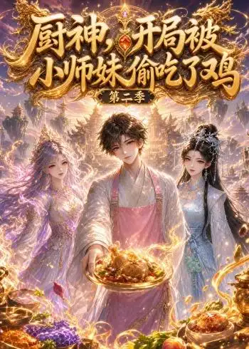 《厨神，开局被小师妹偷吃了鸡第二季（80集）（夸克网盘）》短剧封面
