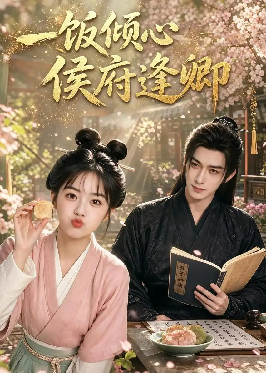 《一饭倾心，侯府逢卿（57集）（夸克网盘）》短剧封面