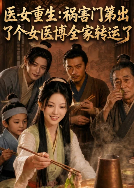 《医女重生:祸害门第出了个女医博全家转运了(98集)(百度网盘)》短剧封面