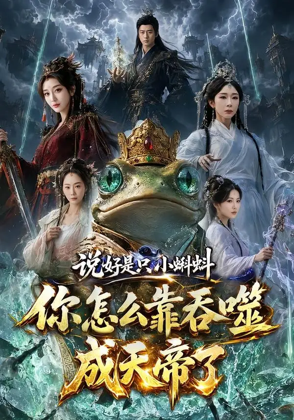 《说好是只小蝌蚪你怎么靠吞噬成天帝了（70集）李季＆张棠 (2026)》短剧封面
