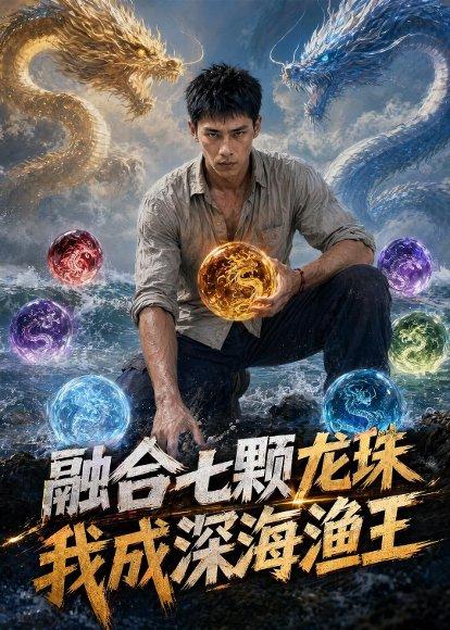 融合七颗龙珠，我成深海渔王（53集）AI短剧（百度网盘）封面