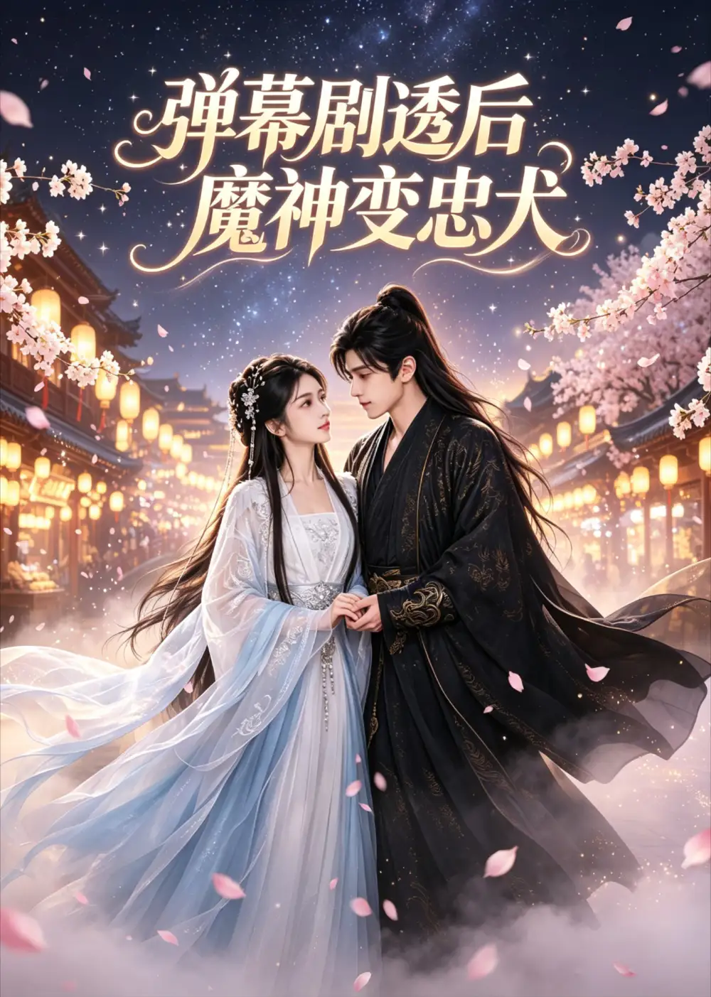 《弹幕剧透后魔神变忠犬（40集）AI短剧 (2026)》短剧封面