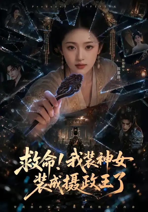 《救命!我装神女装成摄政王了(61集)AI短剧 (2026)》短剧封面