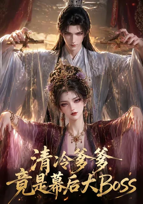 《清冷爹爹竟是幕后大Boss（43集）（夸克网盘）》短剧封面