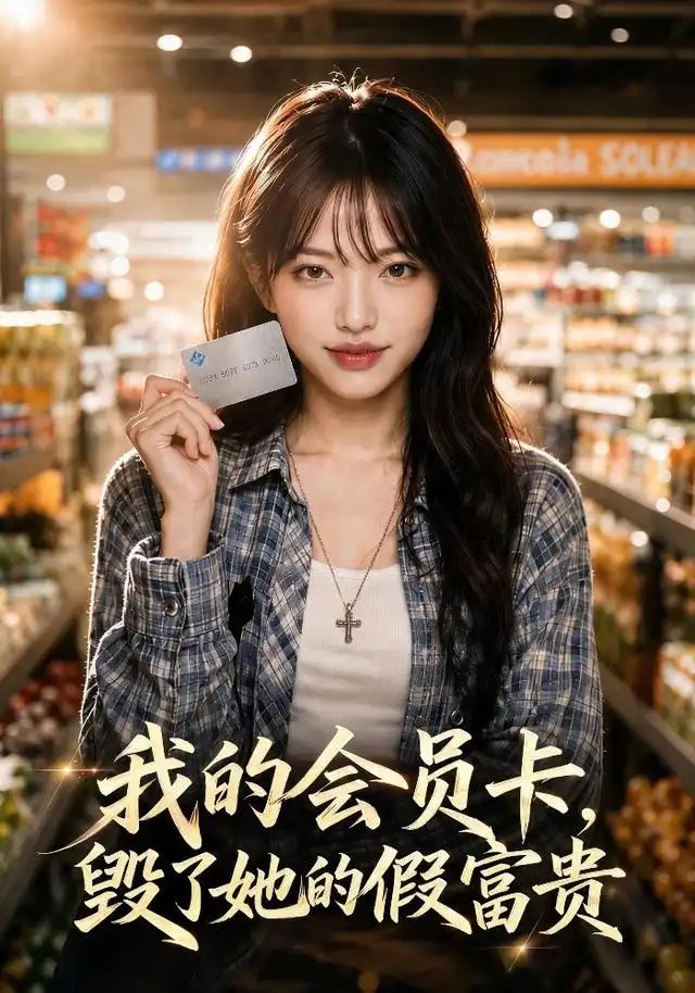 《我的会员卡，毁了她的假富贵（30集） AI短剧（夸克网盘）》短剧封面