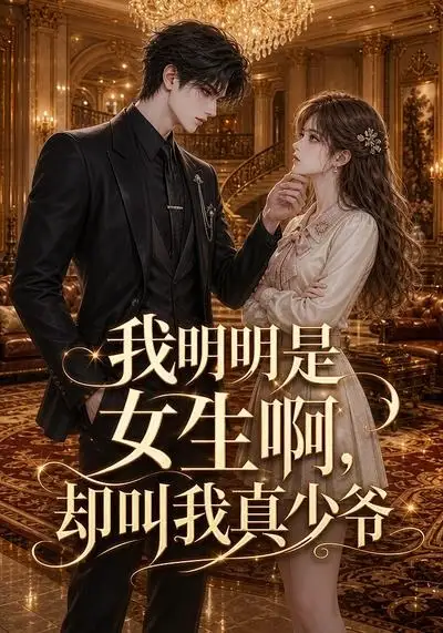 《我明明是女生啊，却叫我真少爷（49集）AI短剧 (2026)》短剧封面