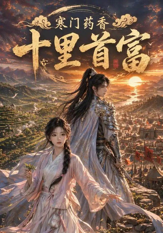 《寒门药香，十里首富（85集）AI短剧（夸克网盘）》短剧封面