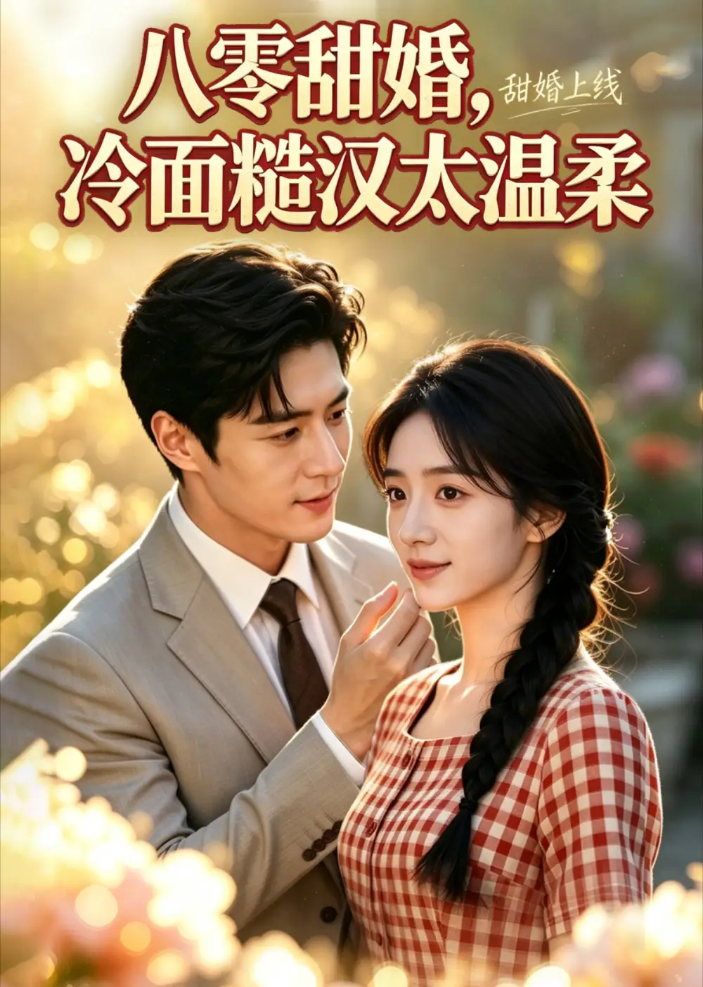 《八零甜婚，冷面糙汉太温柔（40集）（夸克网盘）》短剧封面