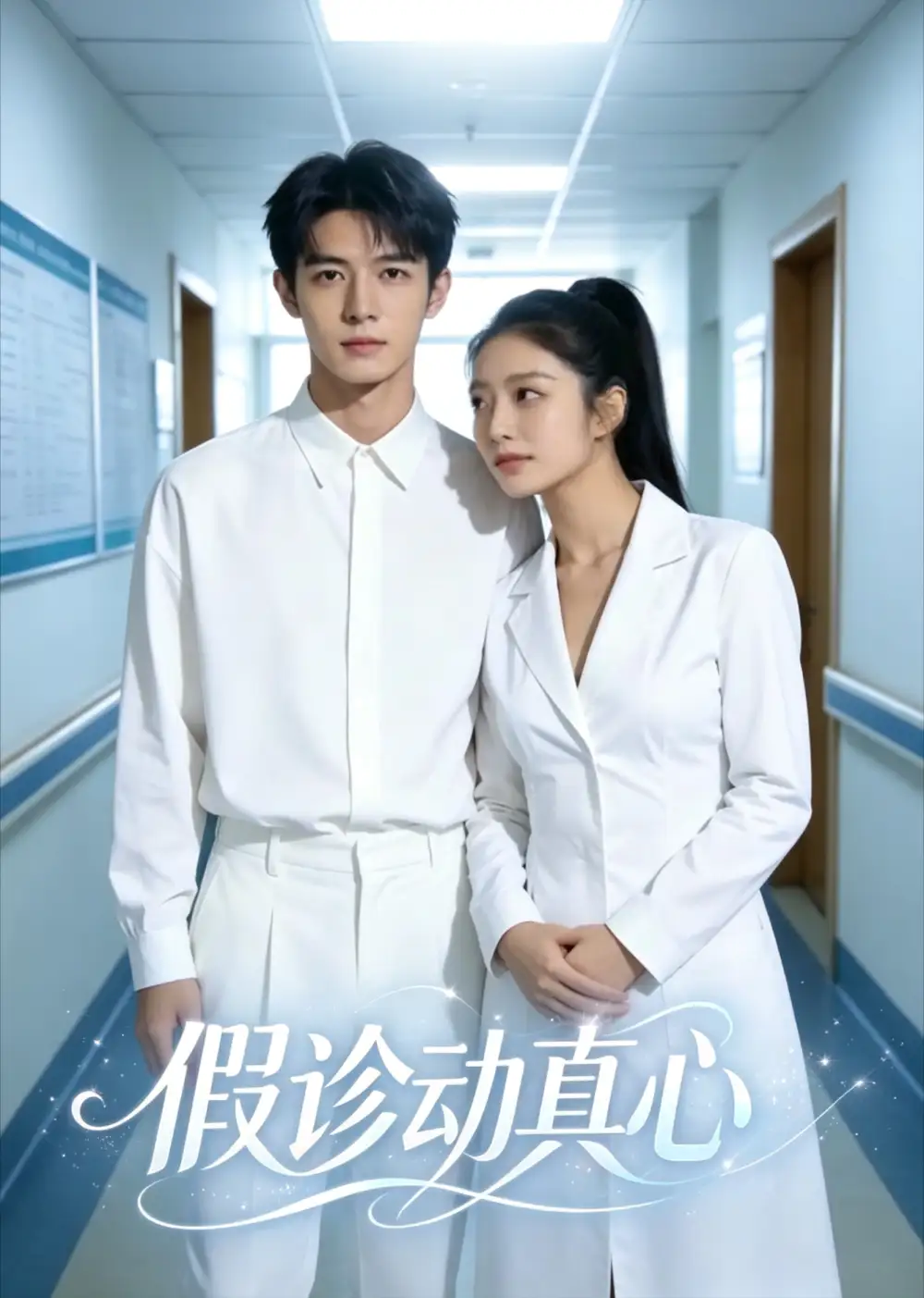 《假诊动真心（45集）AI短剧 (2026)》短剧封面