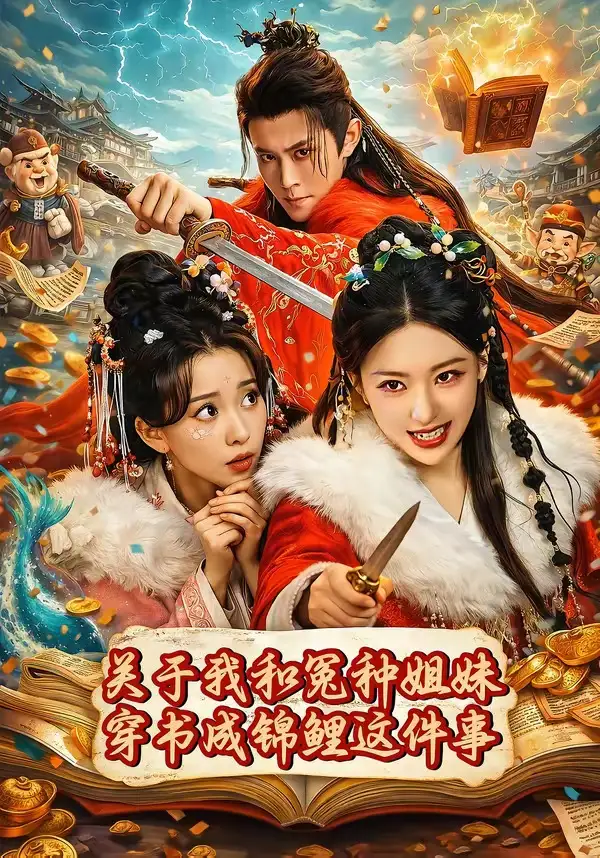 《关于我和冤种姐妹穿书成锦鲤这件事（95集）蔺瑞雪＆袁祎晴（夸克网盘）》短剧封面