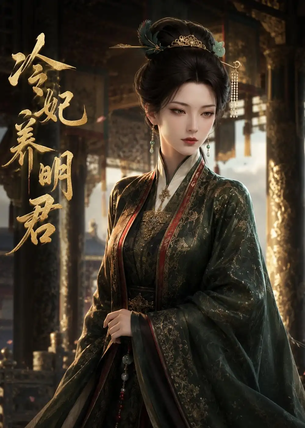 《冷妃养明君（22集）（夸克网盘）》短剧封面