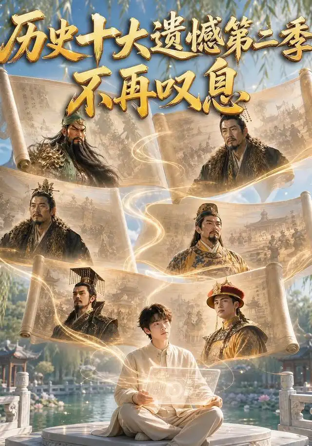 《历史十大遗憾第二季：不再叹息（103集）（夸克网盘）》短剧封面