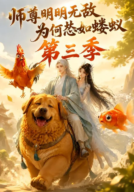 《师尊明明无敌为何怂如蝼蚁第三季（68集）（夸克网盘）》短剧封面