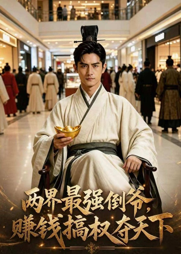 《两界最强倒爷，赚钱搞权夺天下（84集）Ai短剧（百度网盘）》短剧封面