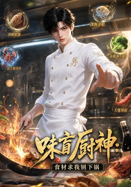 《味盲厨神：食材求我别下锅（71集）（夸克网盘）》短剧封面
