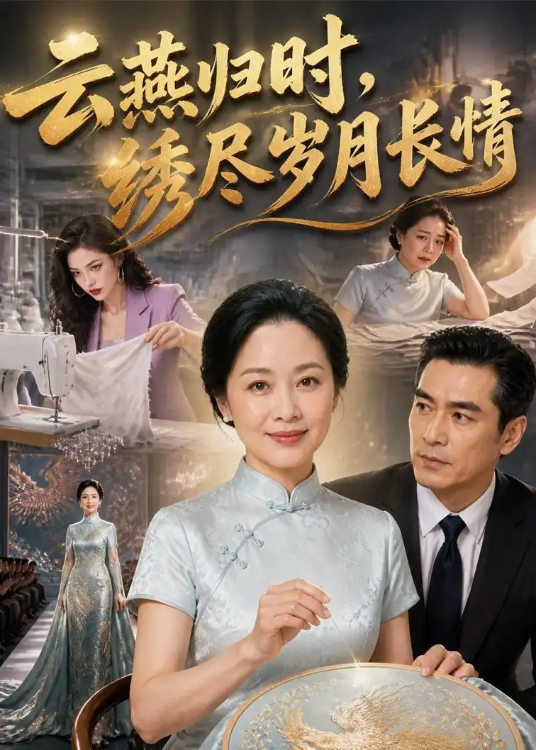 《云燕归时，绣尽岁月长情（60集）（夸克网盘）》短剧封面