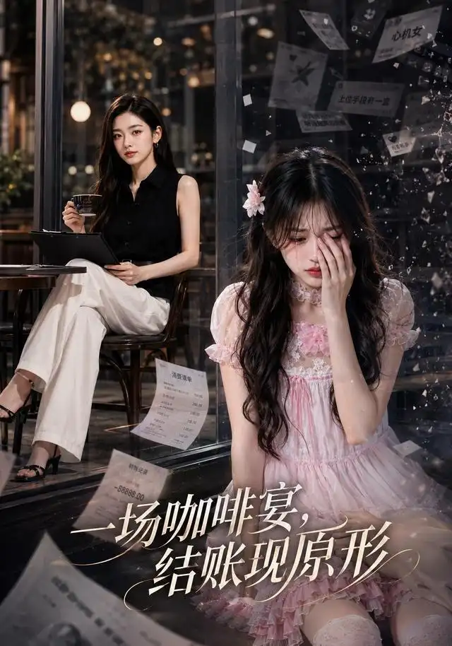 《一场咖啡宴，结账现原形（52集） AI短剧（夸克网盘）》短剧封面