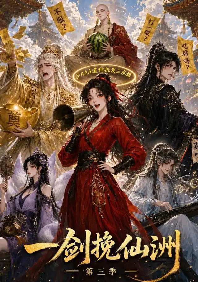 《一剑挽仙洲第三季（216集）（夸克网盘）》短剧封面
