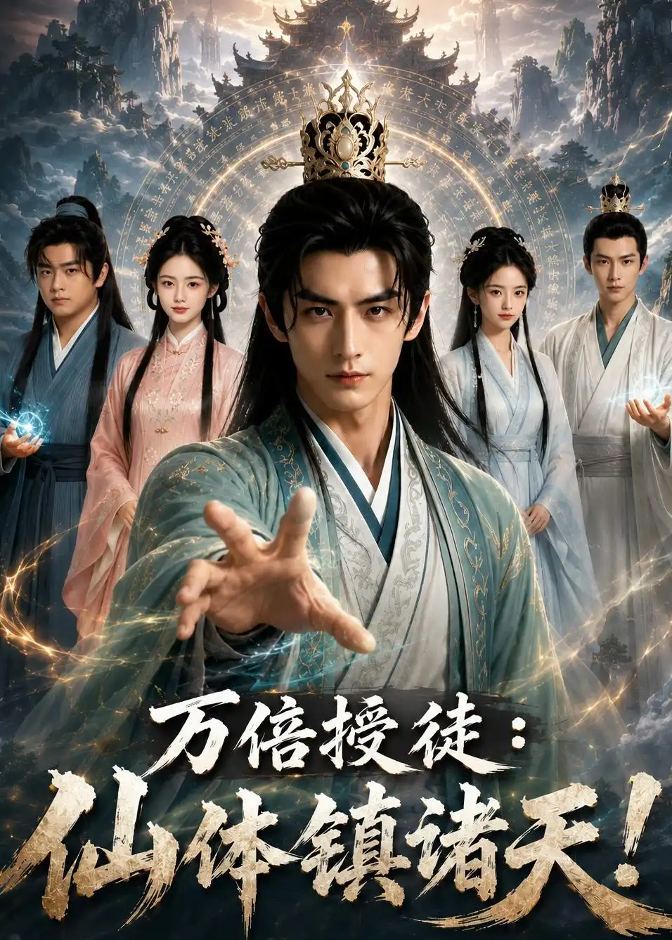 《万倍授徒：仙体镇诸天！（71集）AI短剧（夸克网盘）》短剧封面