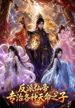 《反派仙帝专治各种天命之子》短剧封面