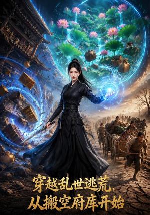 《穿越乱世逃荒，从搬空府库开始》短剧封面