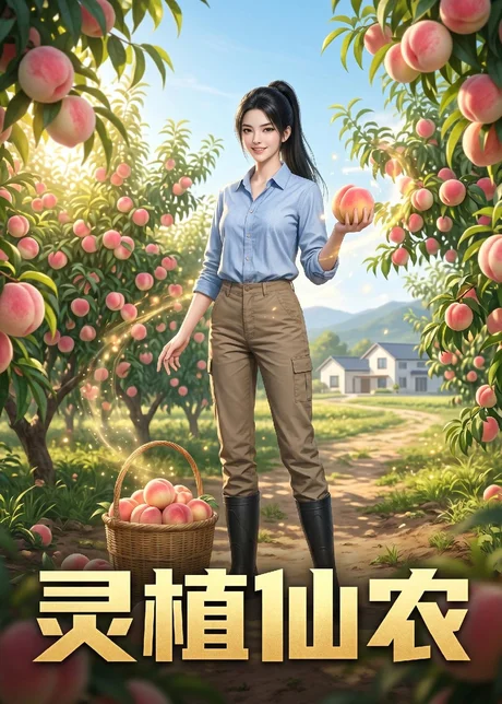 《灵植仙农（52集）AI短剧（百度网盘）》短剧封面