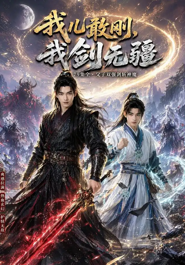 《我儿敢刚，我剑无疆（79集）（夸克网盘）》短剧封面