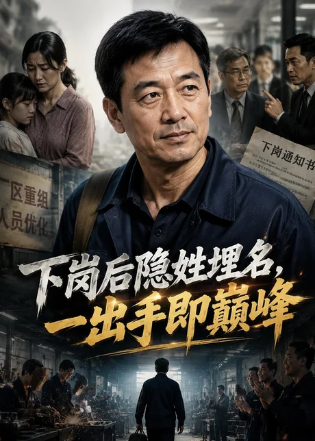 《下岗后隐姓埋名,一出手即巅峰(38集)(百度网盘)》短剧封面