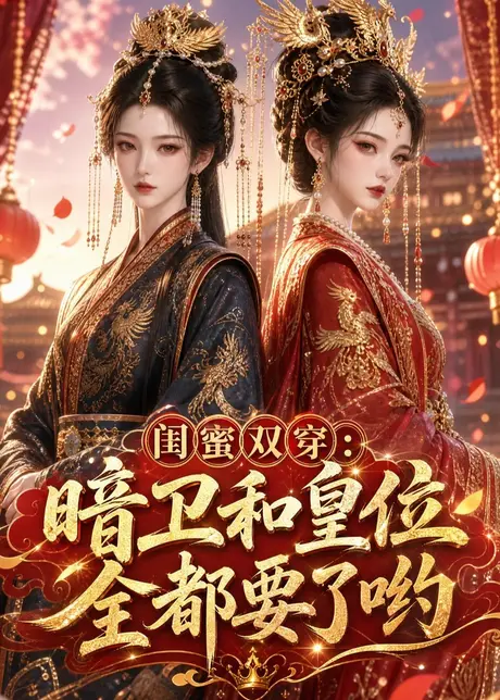 《闺蜜双穿：暗卫和皇位全都要了哟（147集）（夸克网盘）》短剧封面