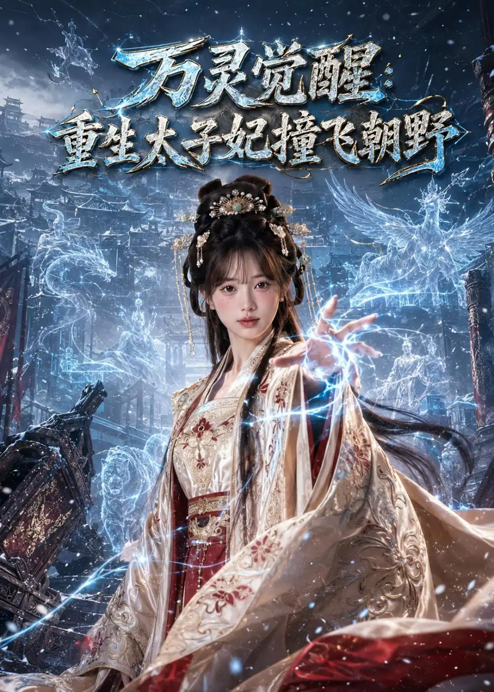 《万灵觉醒：重生太子妃撞飞朝野（67集）（夸克网盘）》短剧封面