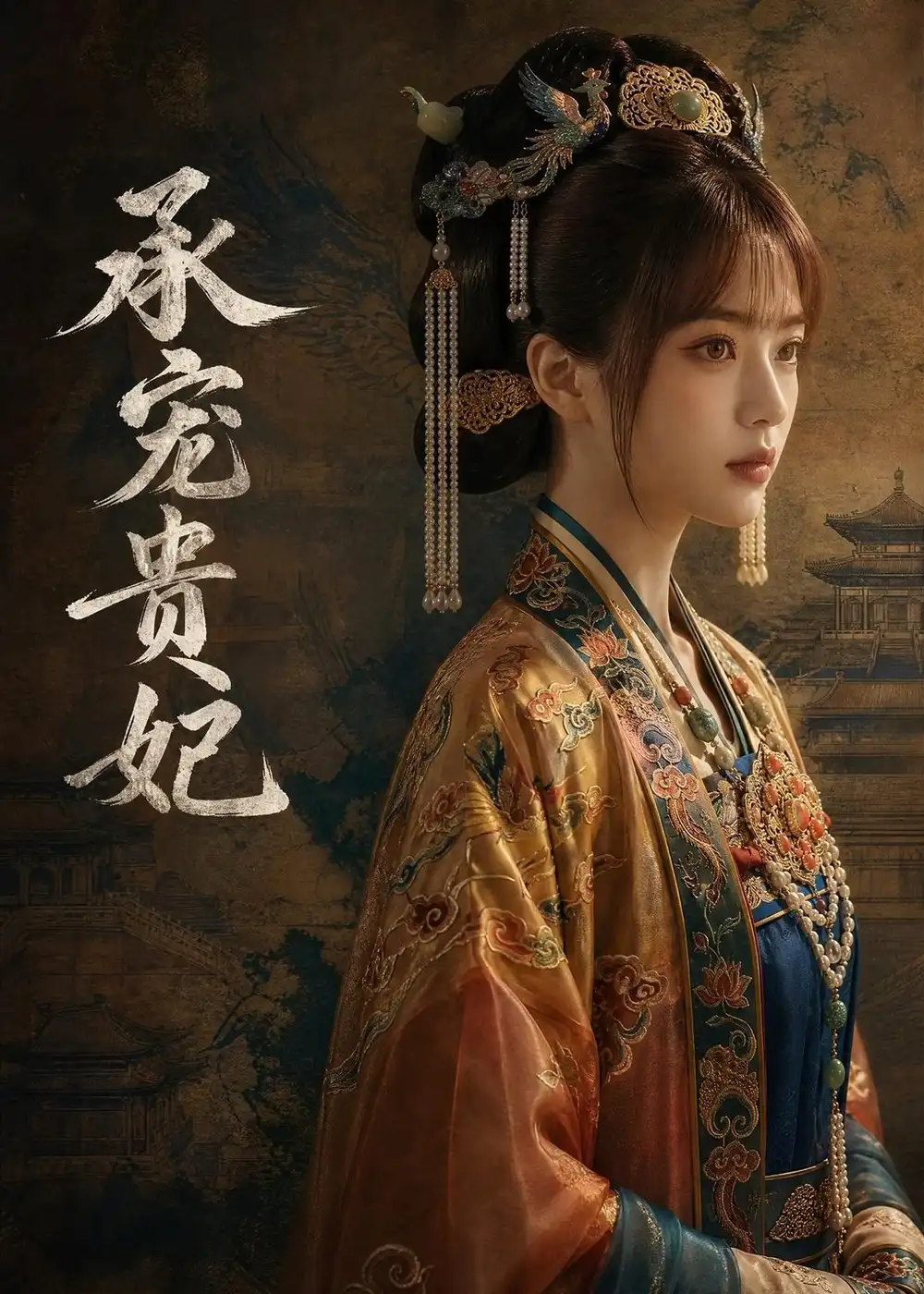 《承宠贵妃（51集）AI短剧 (2026)》短剧封面