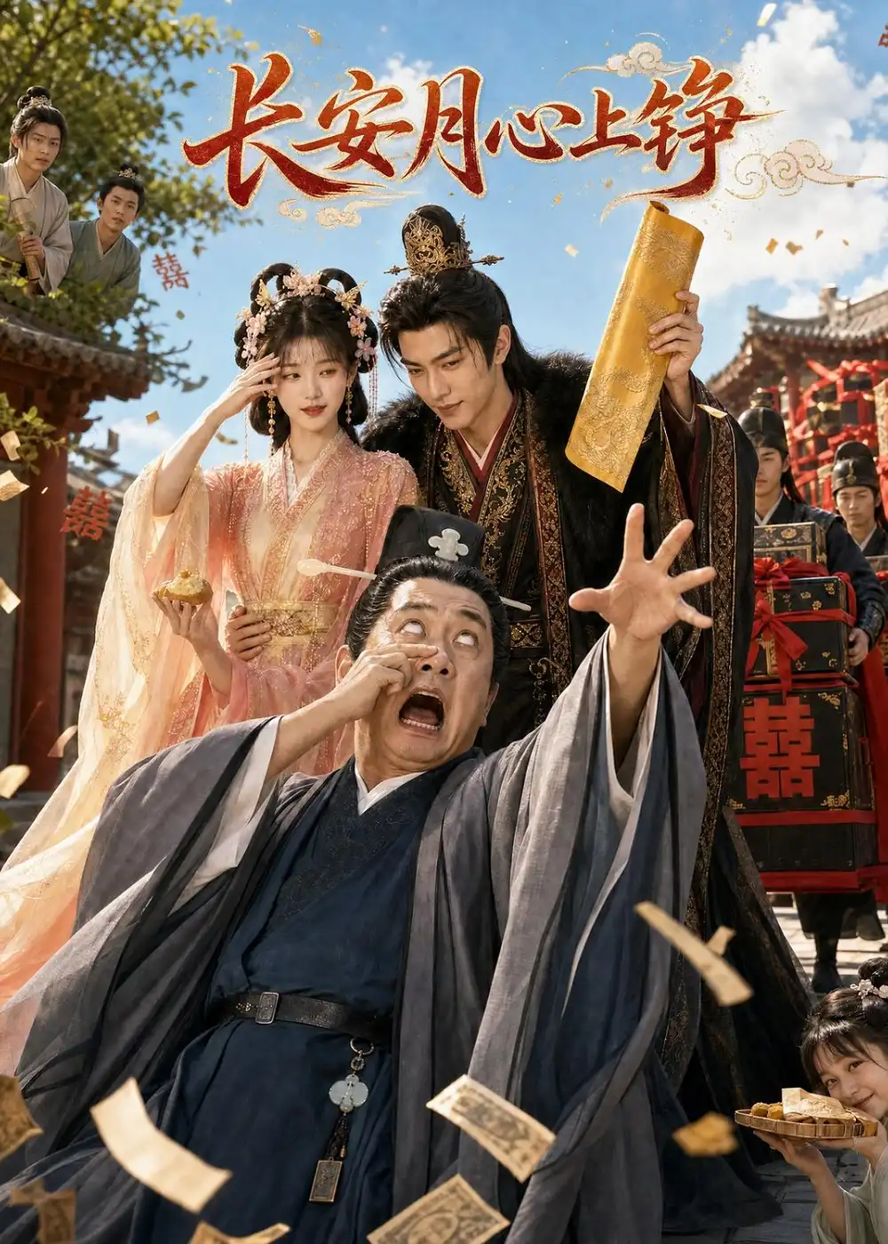 《长安月，心上铮（37集）（夸克网盘）》短剧封面