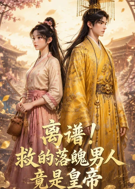 《离谱！救的落魄男人竟是皇帝（21集）（百度网盘）》短剧封面