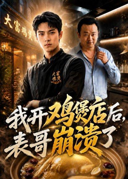 我开鸡煲店后，表哥崩溃了（33集）Ai短剧（百度网盘）封面图 - 都市短剧