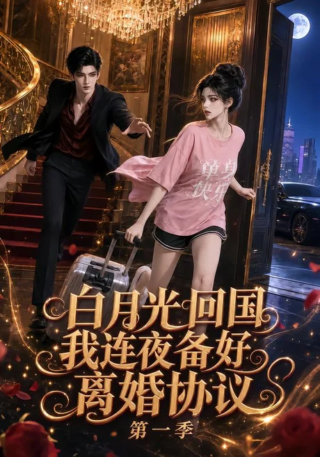 《白月光回国我连夜备好离婚协议第一季（98集）（夸克网盘）》短剧封面