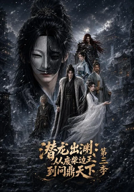 《潜龙出渊:从废柴边王到问鼎天下第三季(70集)(百度网盘)》短剧封面