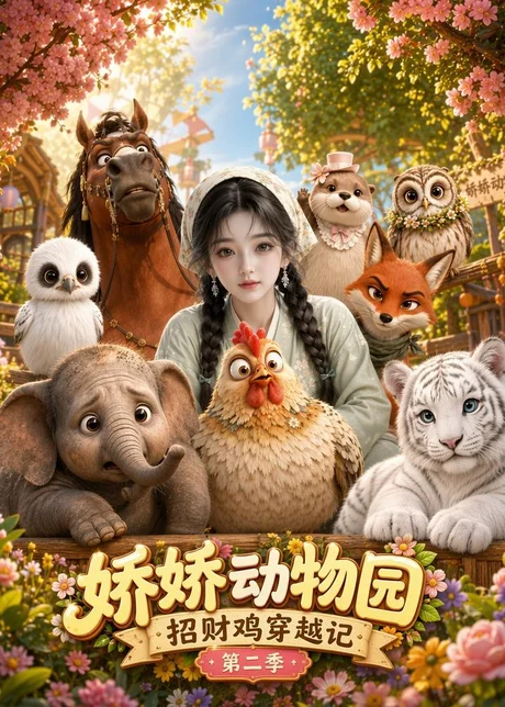 《娇娇动物园招财鸡穿越记第二季（103集）（百度网盘）》短剧封面