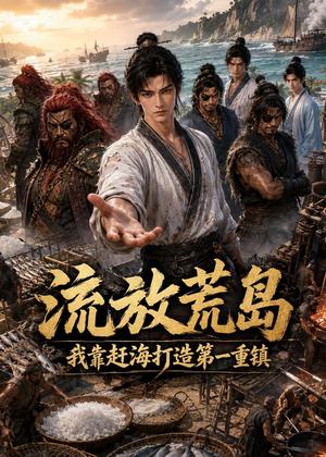 流放荒岛？我靠赶海打造第一重镇（70集）AI短剧（夸克网盘）封面