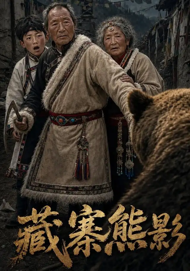 《藏寨熊影（43集）AI短剧（夸克网盘）》短剧封面
