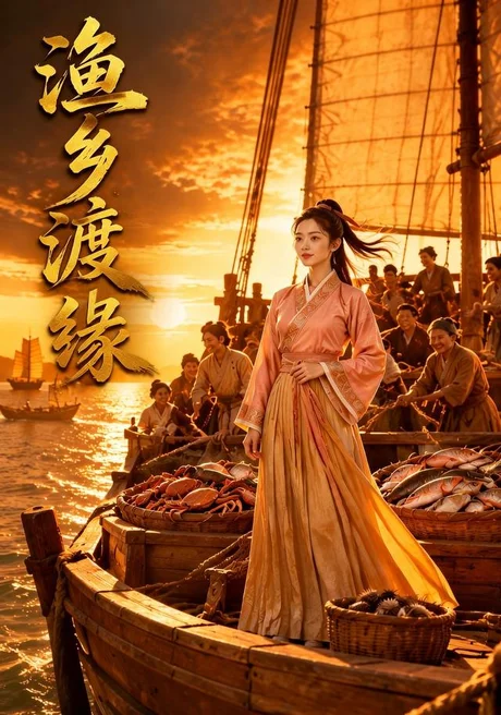 《渔乡渡缘（54集）（夸克网盘）》短剧封面