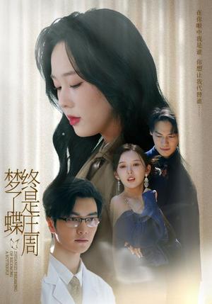 终是庄周梦了蝶（72集）庄汐玥（程梦瑶）&图图（李园）封面图 - 都市短剧