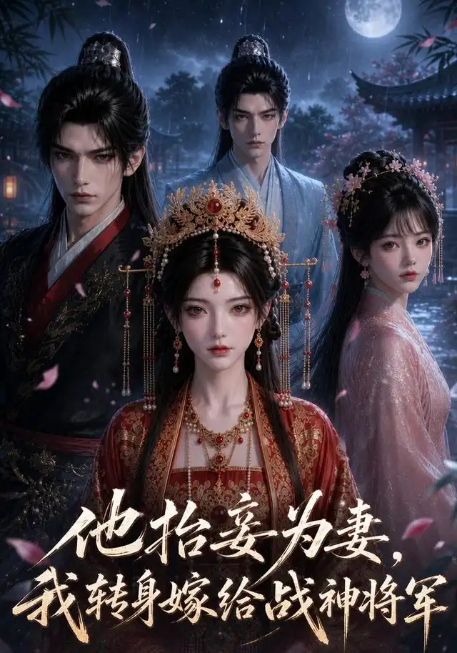 《他抬妾为妻,我转身嫁给战神将军(51集)(夸克网盘)》短剧封面